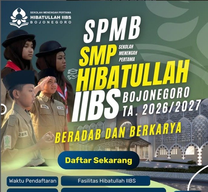Read more about the article Penerimaan Santri Baru SMP Hibatullah IIBS Bojonegoro